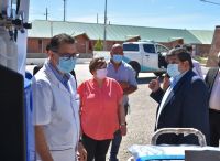 Salud entregó una nueva ambulancia a Puerto Deseado