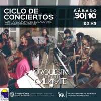 Invitan al nuevo Ciclo de Conciertos en el Centro Cultural de El Calafate