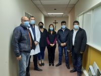 Autoridades de Salud visitaron el Hospital de la localidad de Perito Moreno