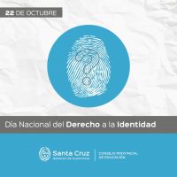 Efeméride: Día Nacional del Derecho a la Identidad