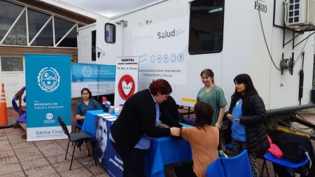 Concretan campaña de Salud por el mes de la Mujer en Río Turbio