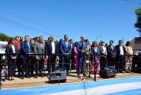 El Gobierno provincial acompañó el acto central por el 121° Aniversario de Caleta Olivia