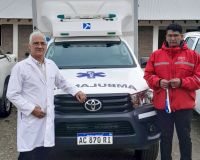 Dotaron de nueva ambulancia a la localidad de Gobernador Gregores