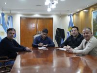 El Gobierno Provincial firmó convenio para mejorar la urbanización de los barrios Calafate y Las Américas de Las Heras