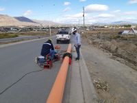 El Gobierno de Santa Cruz continúa con las obras de extensión de redes de gas en El Calafate