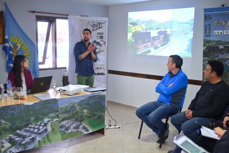 Perincioli: “Presentamos una solución inmediata a la situación de emergencia, pero seguimos trabajando en la planificación de El Chaltén”