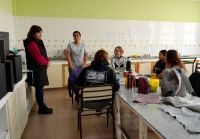 Magdalena Paredes visitó la escuela N°64 de Las Heras.