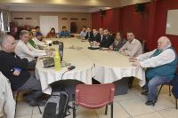El ministro Perincioli asistió a la paritaria docente