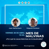 Invitan a participar de una charla entrevista en el marco del Mes de Malvinas