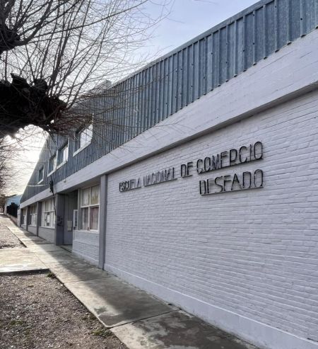 Comenzaron los trabajos de reparación de la Escuela Nº 24 de Puerto Deseado