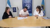 Se firmó el Convenio Integral de Limpieza con la Municipalidad de Caleta Olivia