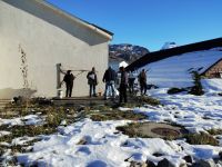 Servicios Públicos realizó relevamiento en la Planta de tratamientos de líquidos cloacales de El Chaltén