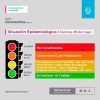 Salud publica el nuevo semáforo epidemiológico para Santa Cruz