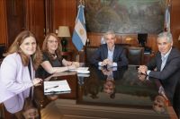 Alicia se reunió con el ministro de Transporte