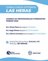 La Caja de Servicios Sociales actualiza la agenda de profesionales itinerantes en Zona Norte