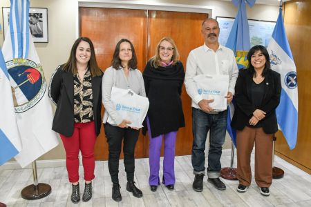 Alicia recibió en audiencia a autoridades de Derechos Humanos y Antropología Forense