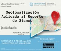 Concretaran charla sobre la Geolocalización Aplicada al Reporte de Sismos
