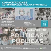 Inscripciones abiertas al curso sobre Seguimiento y Evaluación de Políticas Públicas