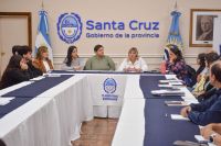 Soledad Boggio en la mesa técnica con áreas de personal 