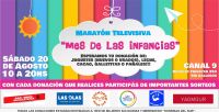 #MesDeLasInfancias: Mañana acércate a Canal 9 con tu donación para homenajear a los niños y niñas en su día