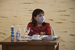 Velázquez: “El intercambio es importante porque nos permite hablar con las personas en el territorio”