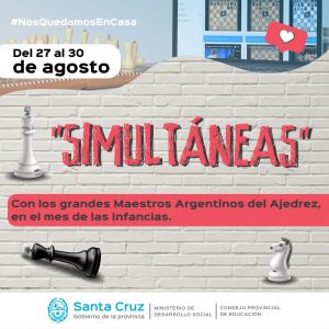 Simultáneas:  Ajedrez para jugar desde casa con los grandes maestros