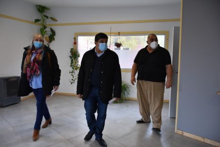 Salud coordina acciones con AsPeDi en Río Gallegos