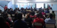Realizaron taller sobre violencia escolar en el Colegio Secundario 16 de Río Gallegos