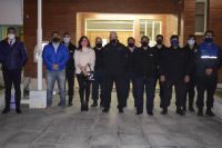 De La Torre se reunió con autoridades policiales en Caleta Olivia