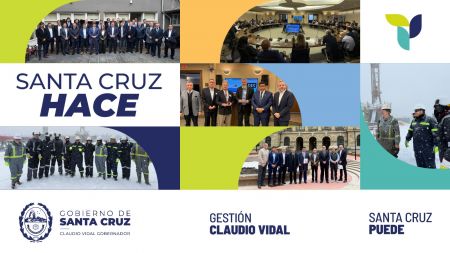 Los primeros 14 días de mayo, Santa Cruz avanzó con obras estratégicas e inversiones en toda la provincia