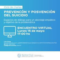 Salud impulsa un ciclo de charlas sobre la prevención y posvención del suicidio