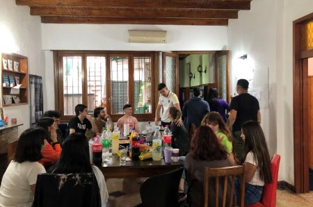 Estudiantes santacruceñxs festejaron su día en la Casa de las Juventudes de La Plata