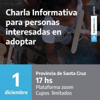 Charlas Informativas para familias que aspiran a ingresar al Registro Único de Aspirantes a Guarda con Fines Adoptivos