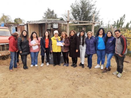 Desarrollo Social junto a productorxs de zona de chacra