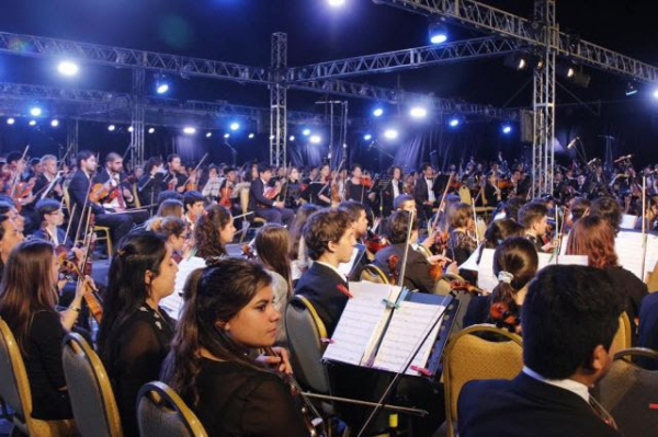 Músicos de Santa Cruz integraron la Orquesta Federal del Bicentenario