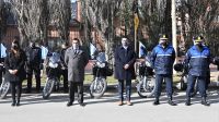 Seguridad hizo entrega de motos, cascos y vestimenta para la Policía de Santa Cruz