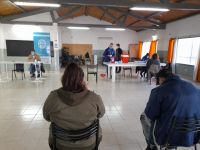 Realizaron jornada de vacunación en Caleta Olivia