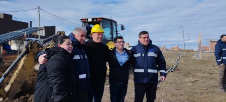 Esta obra beneficiará a 70 familias de dicho sector barrial.