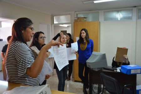 Día Mundial de la Alimentación: Agentes del Ministerio de Desarrollo se suman a la alimentación saludable