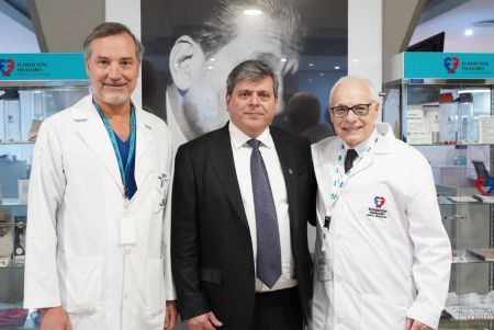 El vicegobernador participó del homenaje a los 50 años de la Fundación Favaloro.