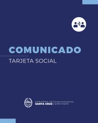 Comunicado: Acreditación de Tarjeta Social