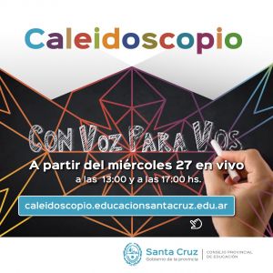 Anuncian la retransmisión de &quot;Con Voz para Vos&quot; en Caleidoscopio