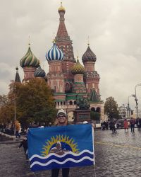 Santacruceño participó del Festival Mundial de la Juventud en Rusia