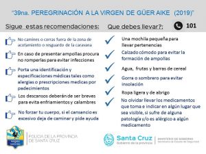 Peregrinación: Recomendaciones a quienes transiten por el sector Autovía