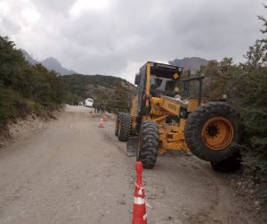 El Gobierno realiza tareas para habilitar la Ruta Nº 41