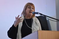 Ana María Urricelqui, presidenta de la Comisión de Fomento de Jaramillo y Fitz Roy. 