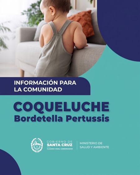 Alerta epidemiológica por Coqueluche en Santa Cruz