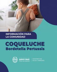 Alerta epidemiológica por Coqueluche en Santa Cruz