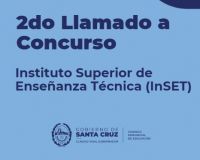 2do Llamado a Concurso para la cobertura de Cargos en el InSET