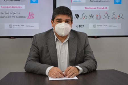 García: “Caleta Olivia presenta una curva epidemiológica de rápido crecimiento”